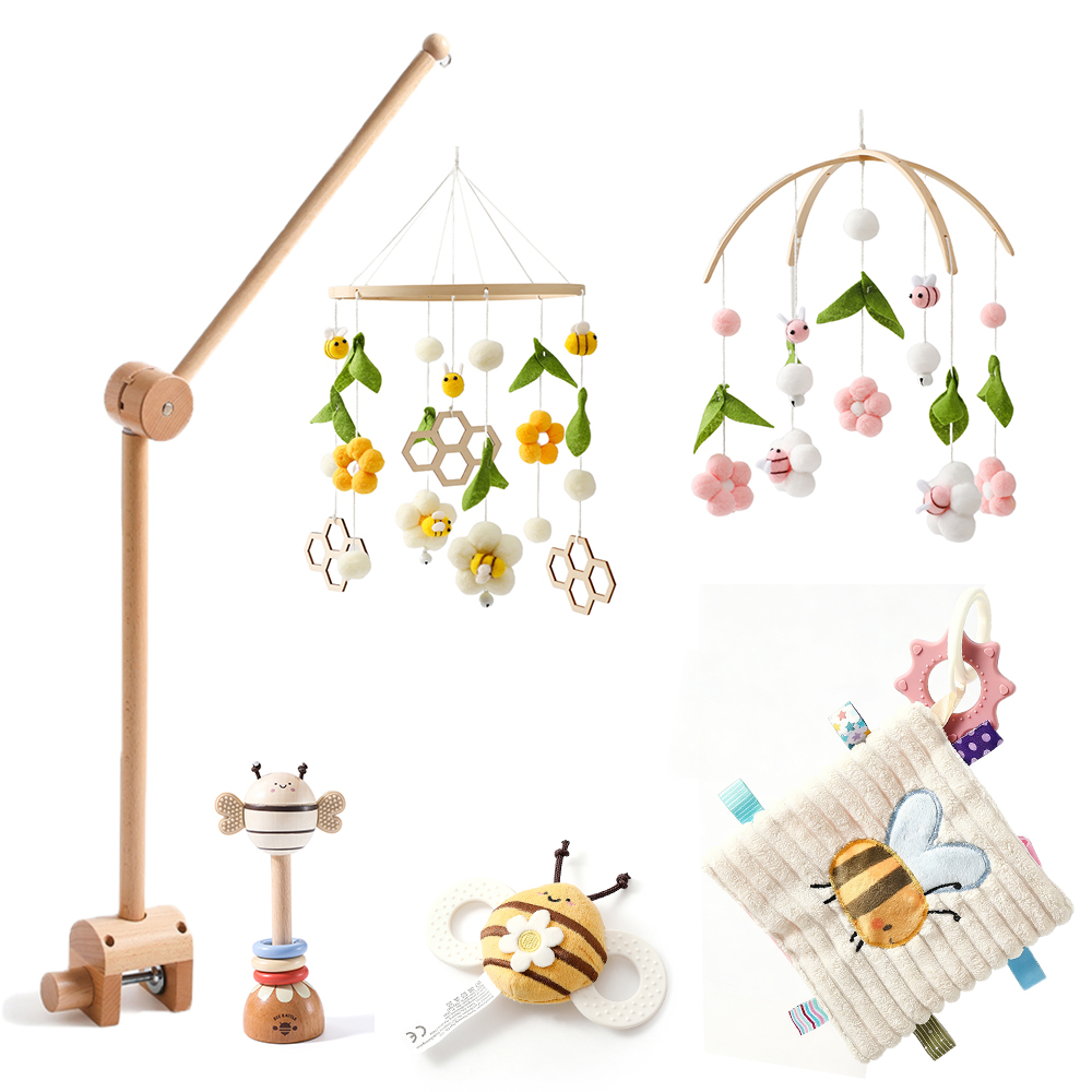 Baby Nursery Equipment - 0-12개월 아기용 벌 테마 아기 침대