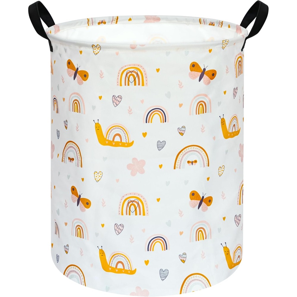 Baby Nursery Laundry Hamper - 대형 세탁 바구니 캔버스 수납함 아기방