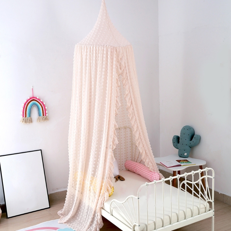 Baby Nursery Equipment - 별 장식 모기장 걸이식 텐트, 아기