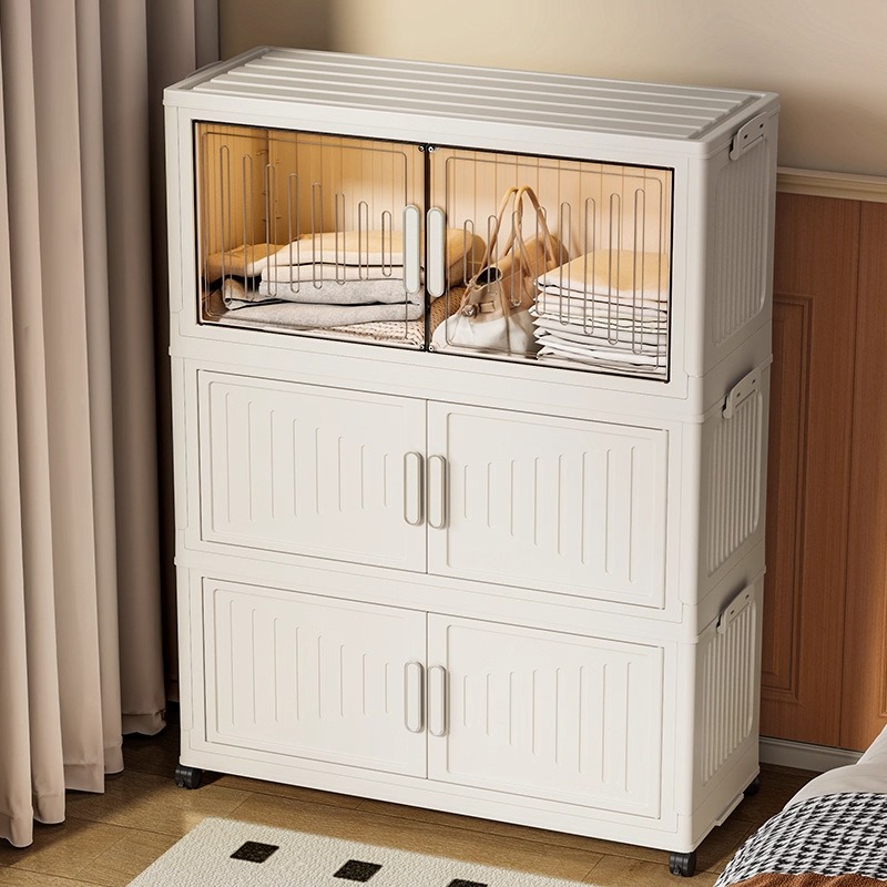 Baby Nursery Organization Ideas - 어린이 옷장 수납장 다층 플라스틱 접이식