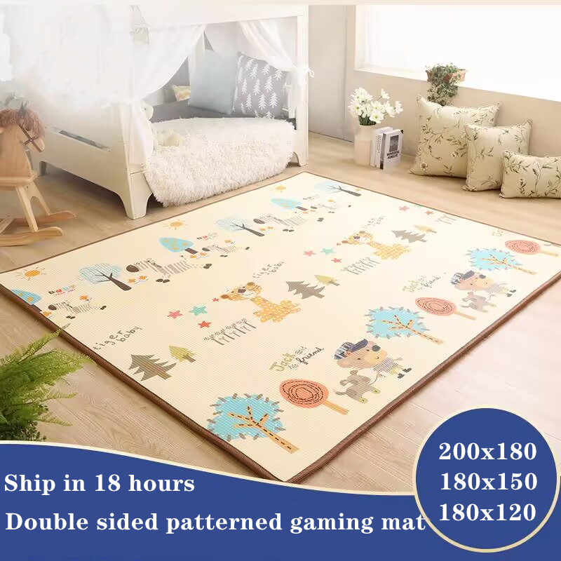 Baby Nursery Equipment - 무독성 두꺼운 180x120cm 아기 활동 매트