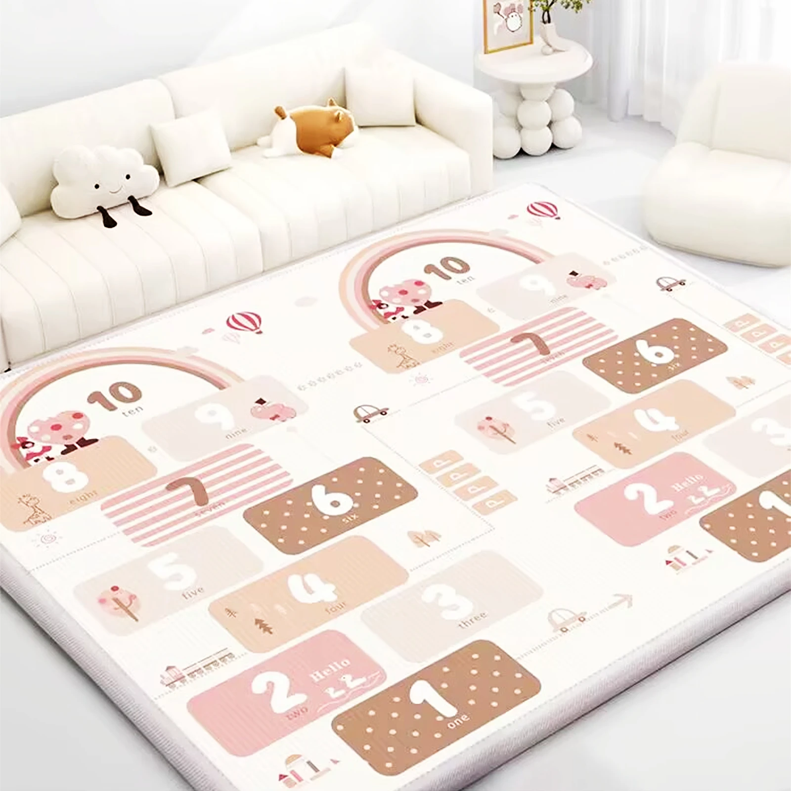 Baby Nursery Equipment - 두께 1/0.5cm 어린이 패턴 놀이 매트