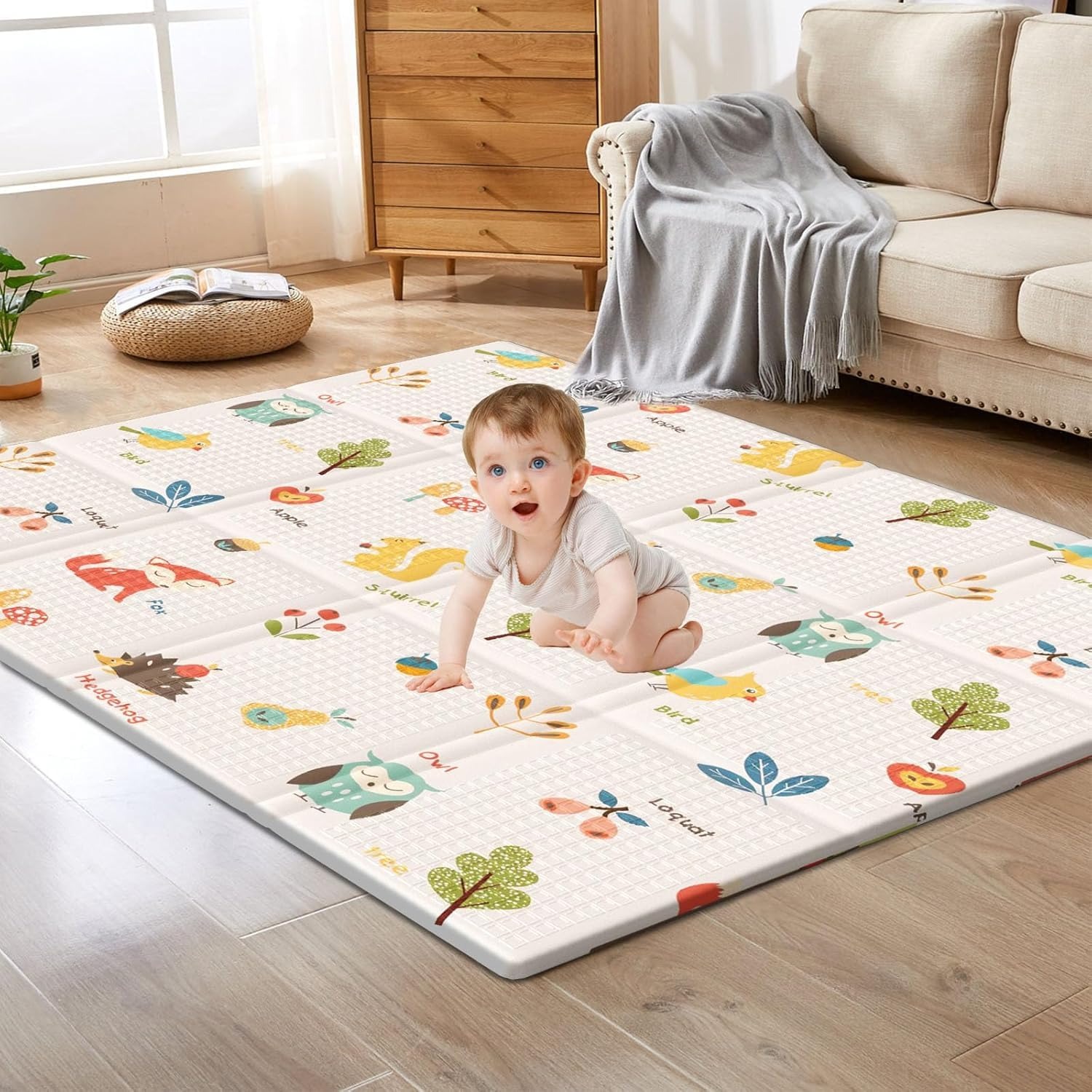 Baby Nursery Equipment - 접이식 아기 놀이 매트 어린이 양면