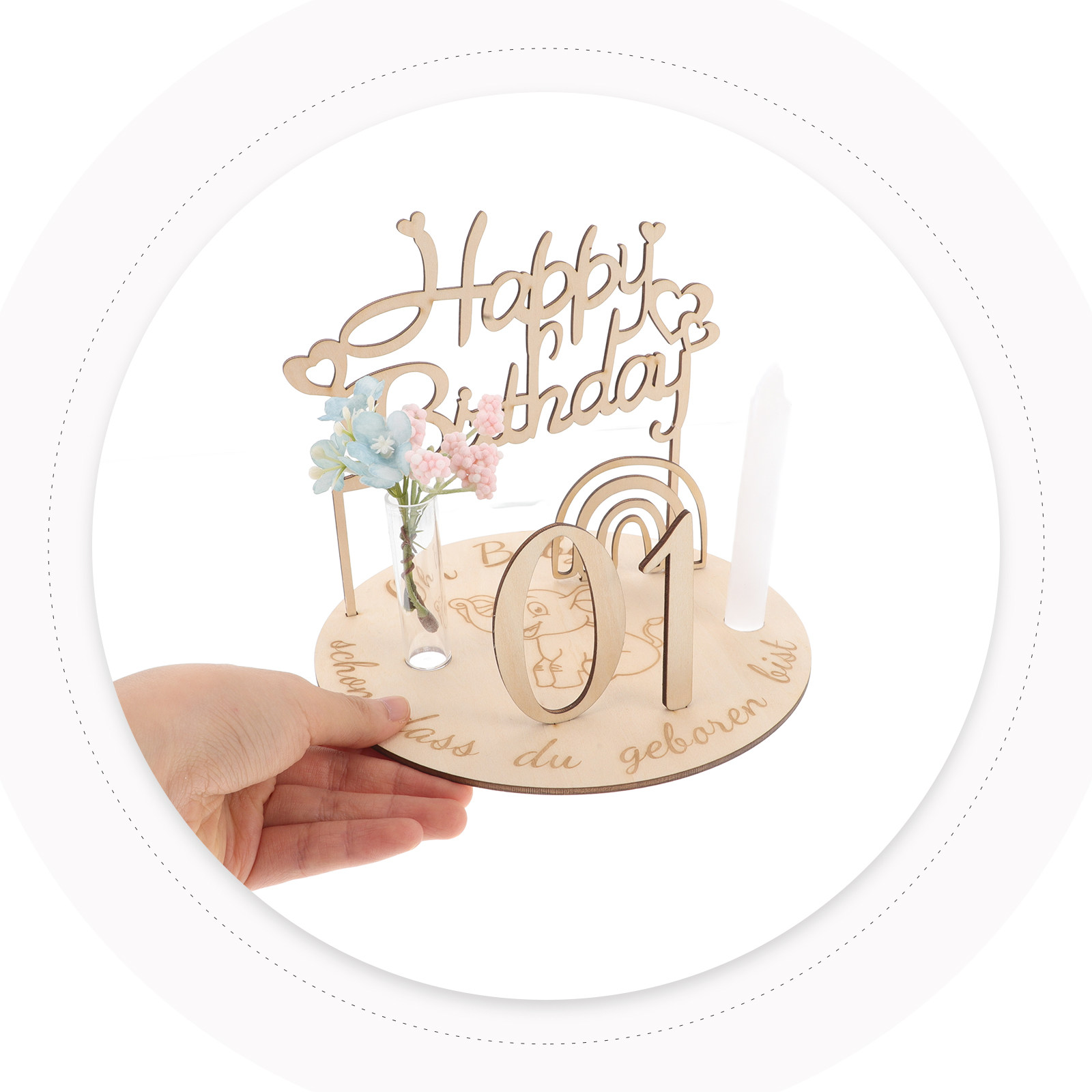 아기 월령 표시용 나무 생일 플레이트 1세트, 첫돌 사 - Baby Nursery Age 리뷰 및 가격