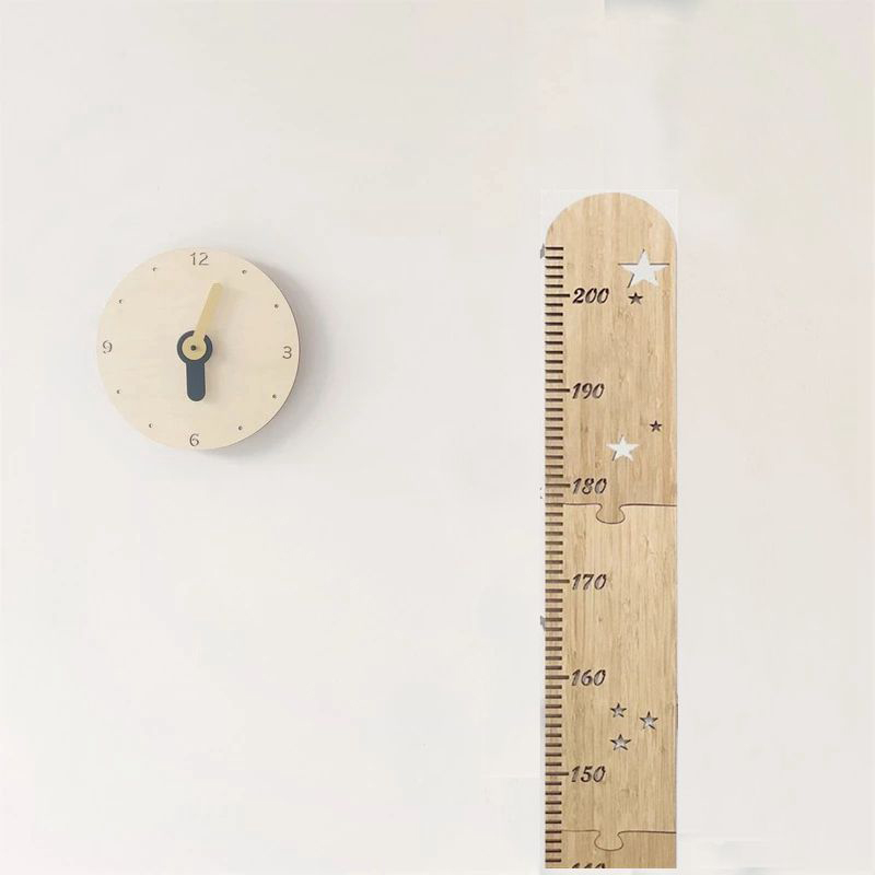 북유럽 나무 어린이 키 성장 차트 눈금자, 아기 어린이 - Baby Nursery Vinyl 리뷰 및 가격