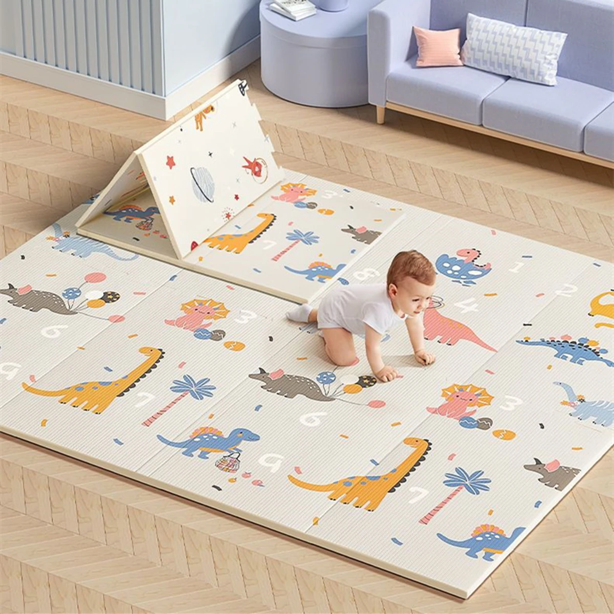 무독성 교육용 접이식 어린이 카펫 아기 놀이 매트, 보 - Baby Nursery Equipment 리뷰 및 가격