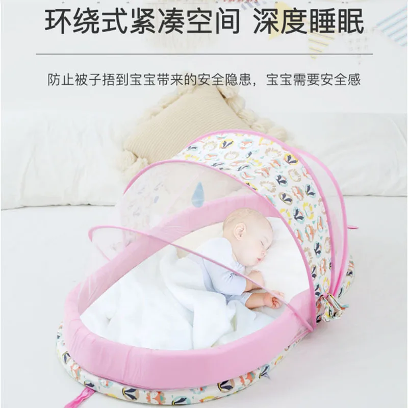 아기 침대 유아용 침대 신생아 슬리핑 네스트 여행용 침 - Baby Nursery Rhymes 리뷰 및 가격
