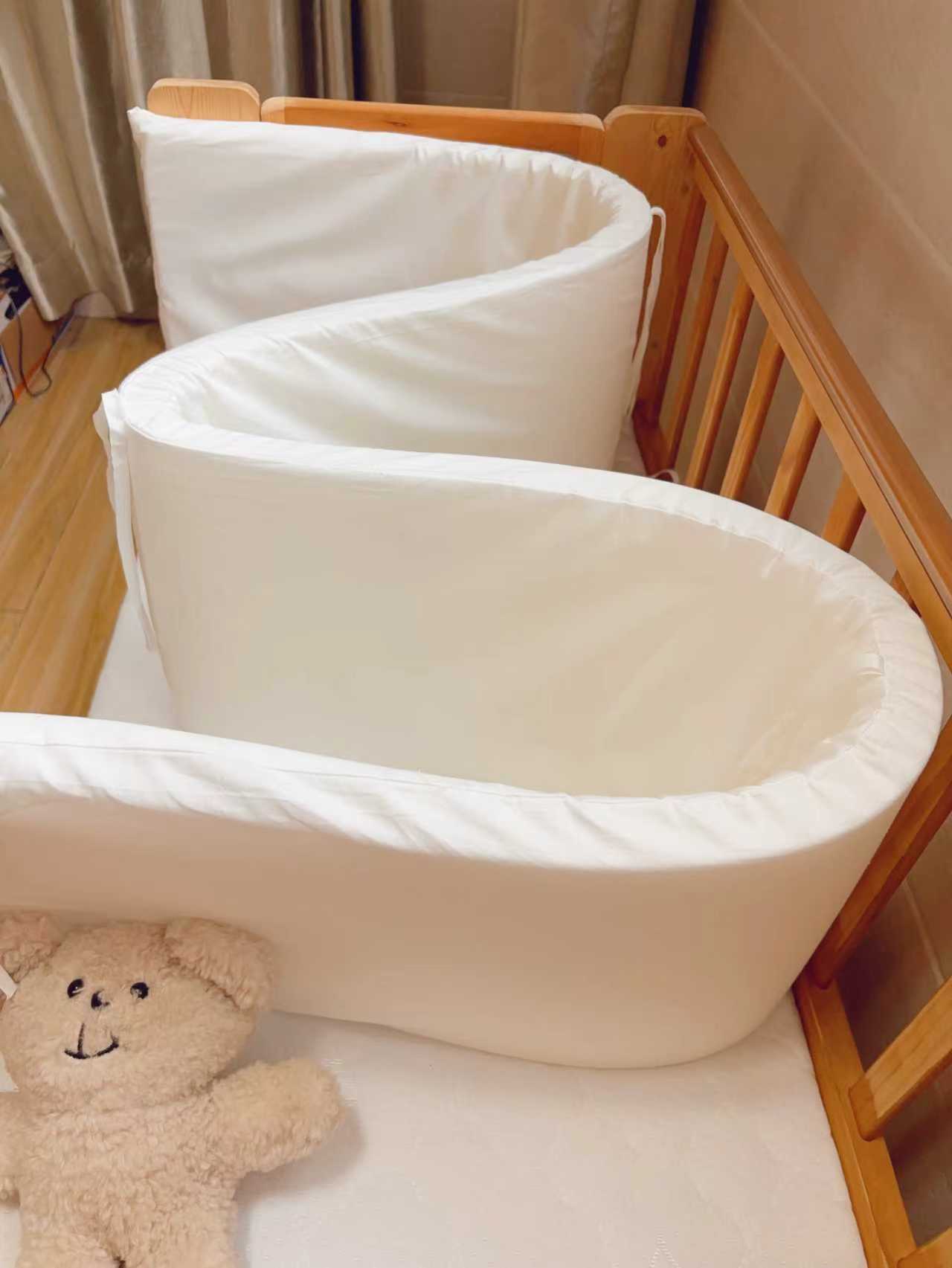 노르딕 스타 아기 침대 두꺼운 충돌 방지 패드 지퍼 디 - Baby Nursery Rhymes 리뷰 및 가격