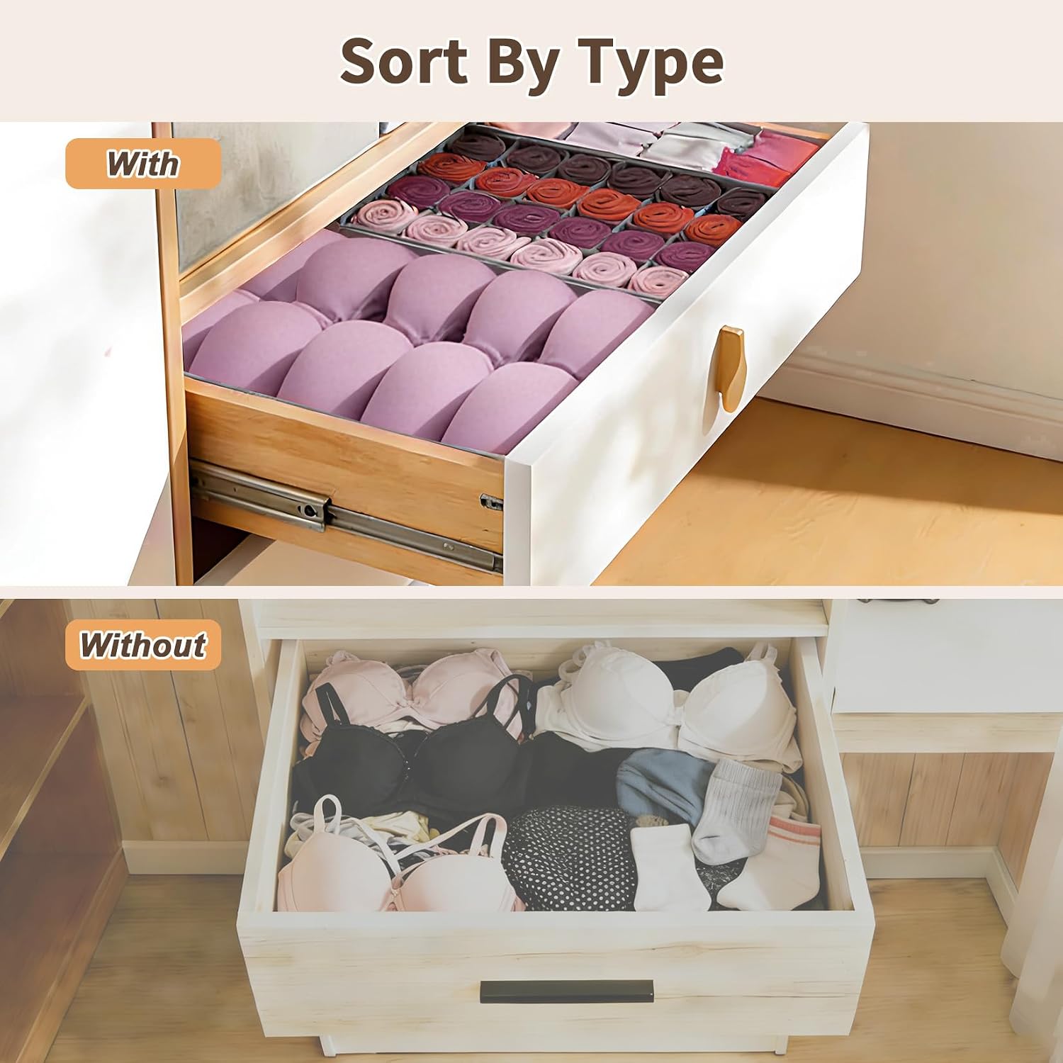 가비 홈 공간 절약형 12팩 속옷 서랍 정리 세트 11 - Baby Nursery Organization Ideas 리뷰 및 가격
