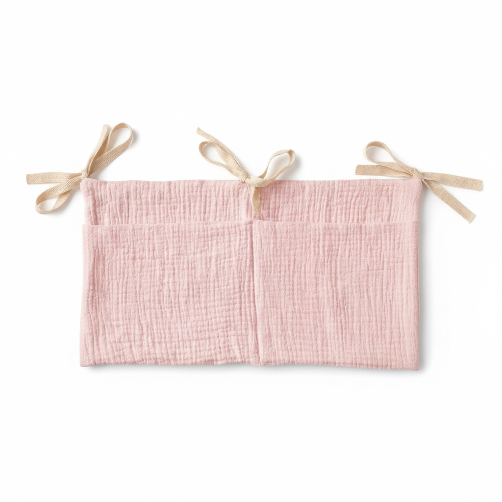 아기 침대 정리함 걸이식 수납 가방, 무슬린 코튼 거즈 - Baby Nursery Organization Ideas 리뷰 및 가격