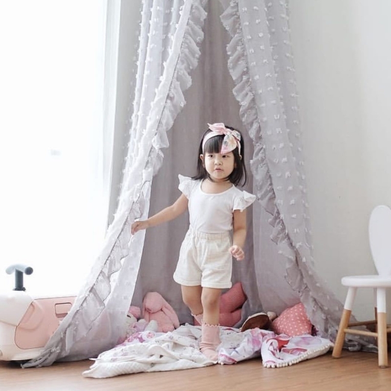 별 장식 모기장 걸이식 텐트, 아기 침대 캐노피, 얇은 - Baby Nursery Equipment 리뷰 및 가격
