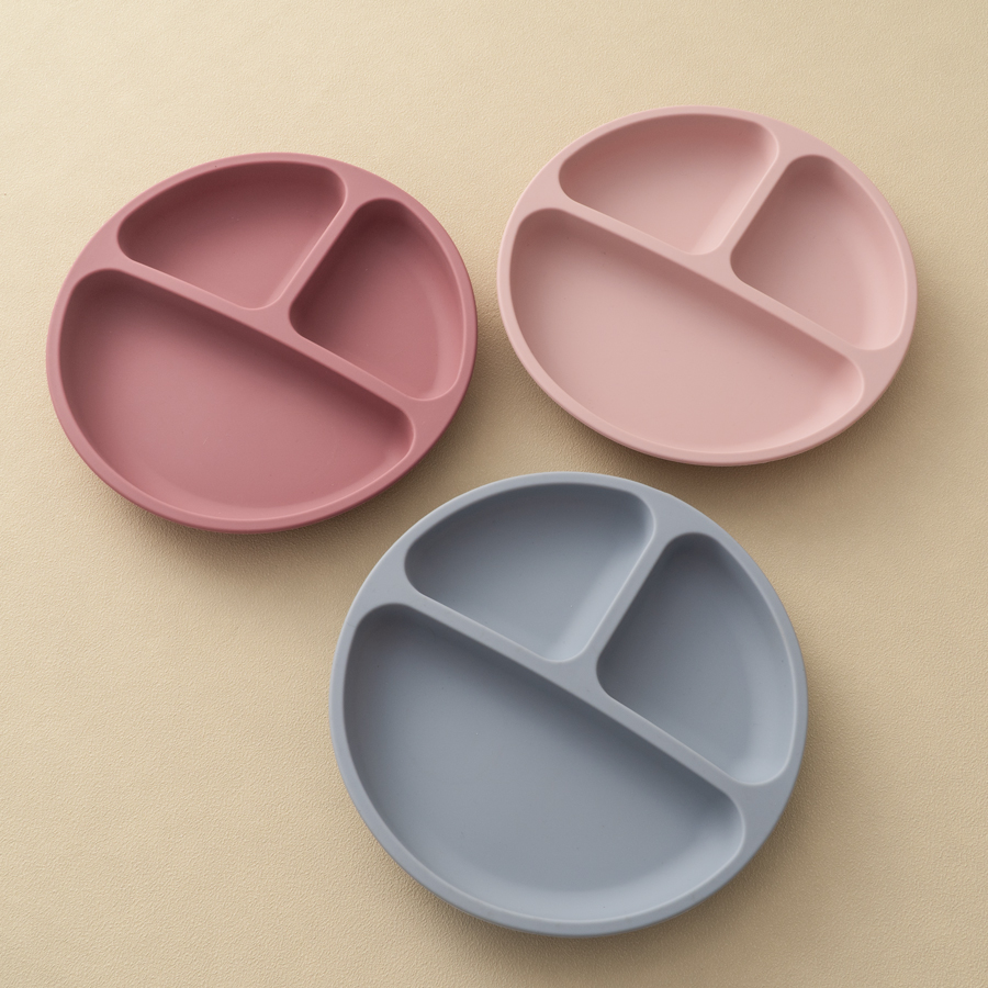 1PCS 아기 빨판 실리콘 식사 접시 BPA 무료 어린 - Baby Nursery Equipment 리뷰 및 가격