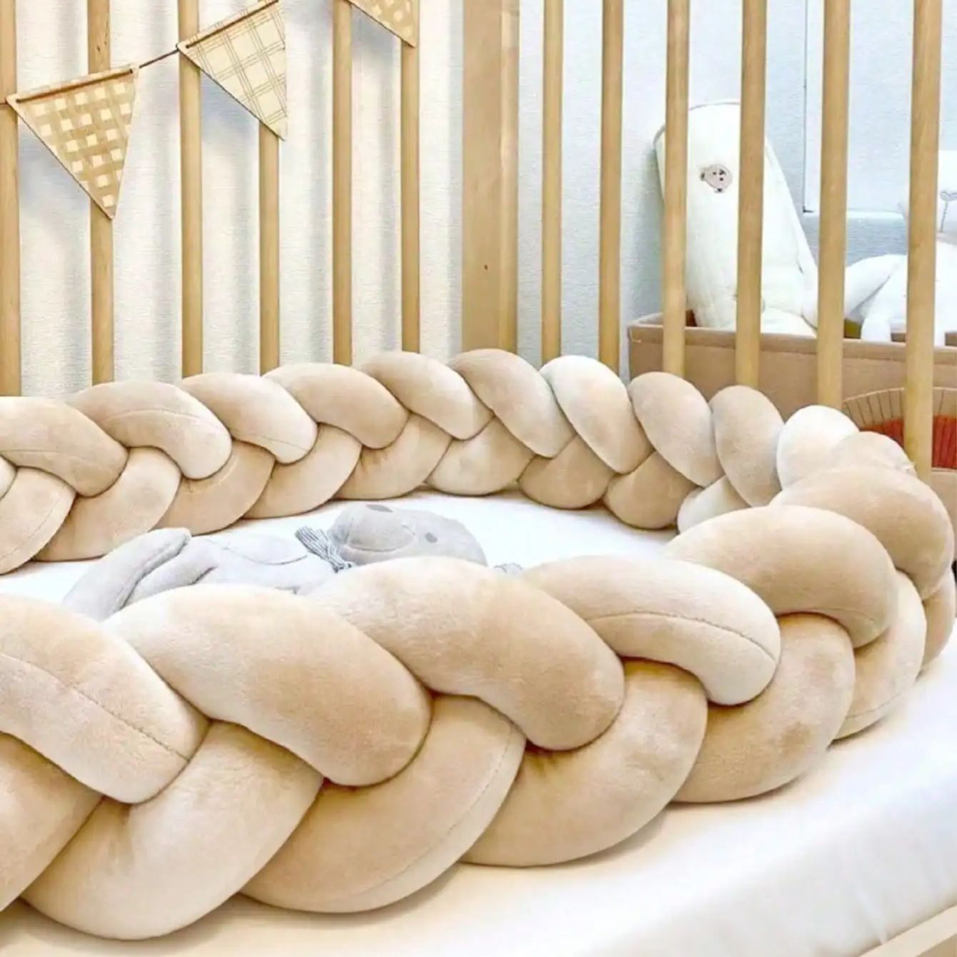 유아용 침대 범퍼 보호대, 아기 침대 장식, 침구 세트 - Baby Nursery Rhymes 리뷰 및 가격