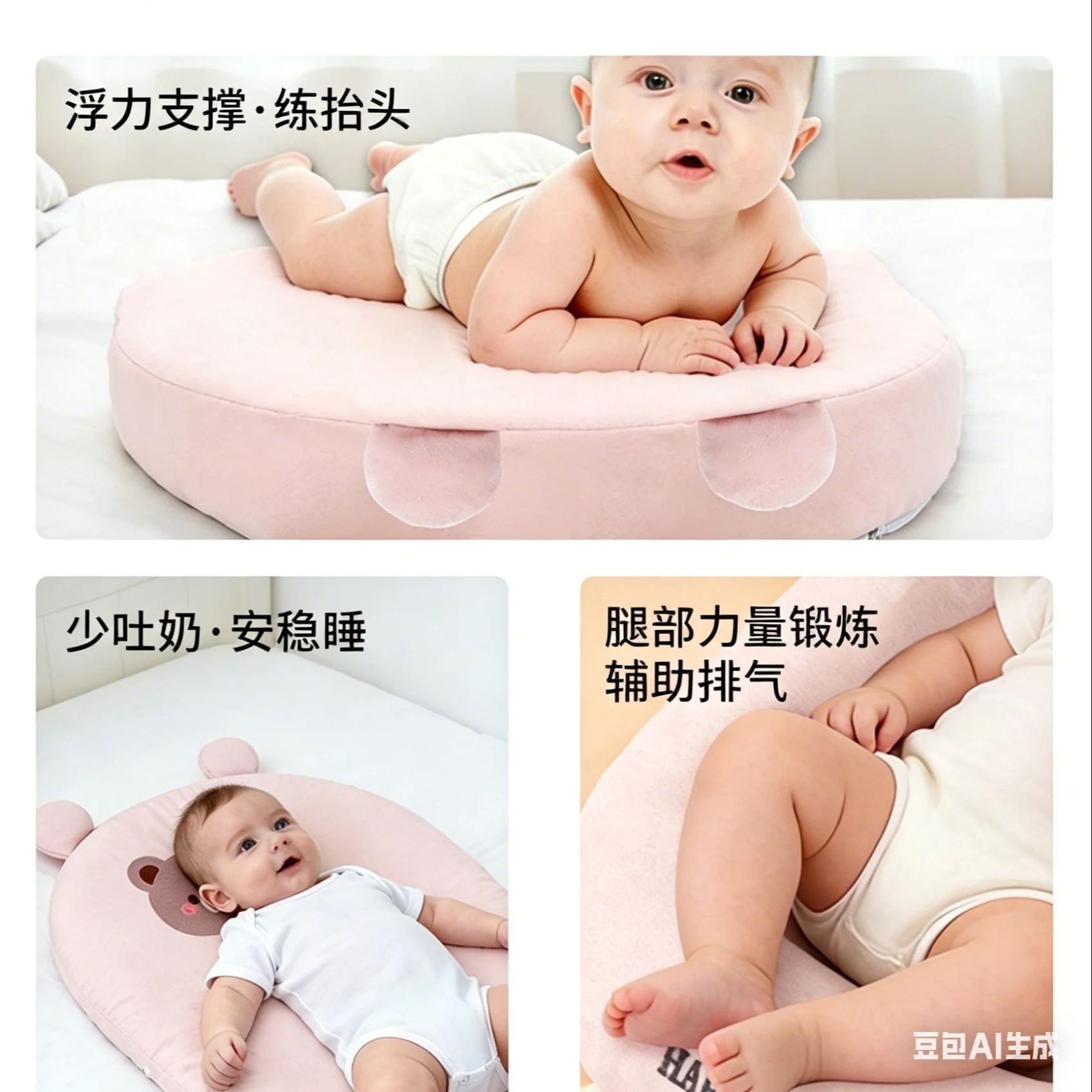 편안한 아기 누워있는 자세 수유 베개 휴대용 손잡이 로 - Baby Nursery Pillow 리뷰 및 가격