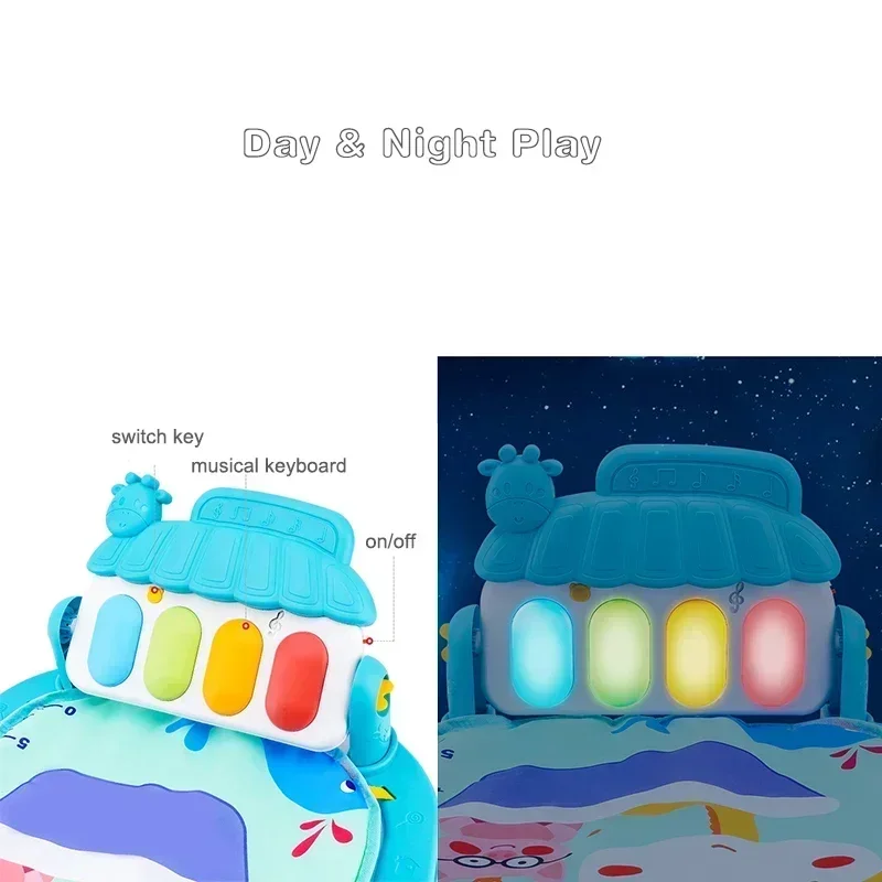 아기 음악 랙 놀이 매트, 조기 교육 장난감, 어린이  - Baby Nursery Shelf 리뷰 및 가격