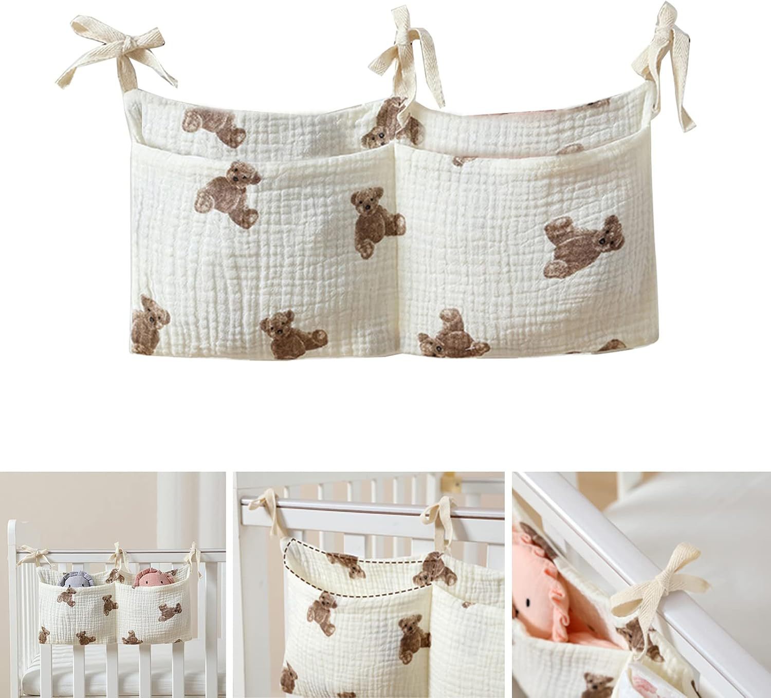아기 어린이 침대 주최자 침대 캐디 침대 보관 가방 2 - Baby Nursery Shelf 리뷰 및 가격