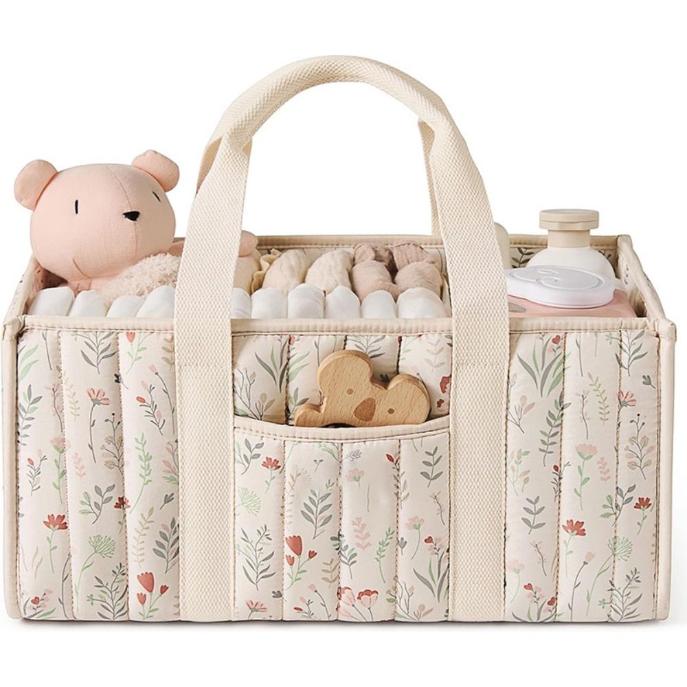 대용량 아기 기저귀 정리함 휴대용 꽃무늬 보육실 수납  - Baby Nursery Organization Ideas 리뷰 및 가격