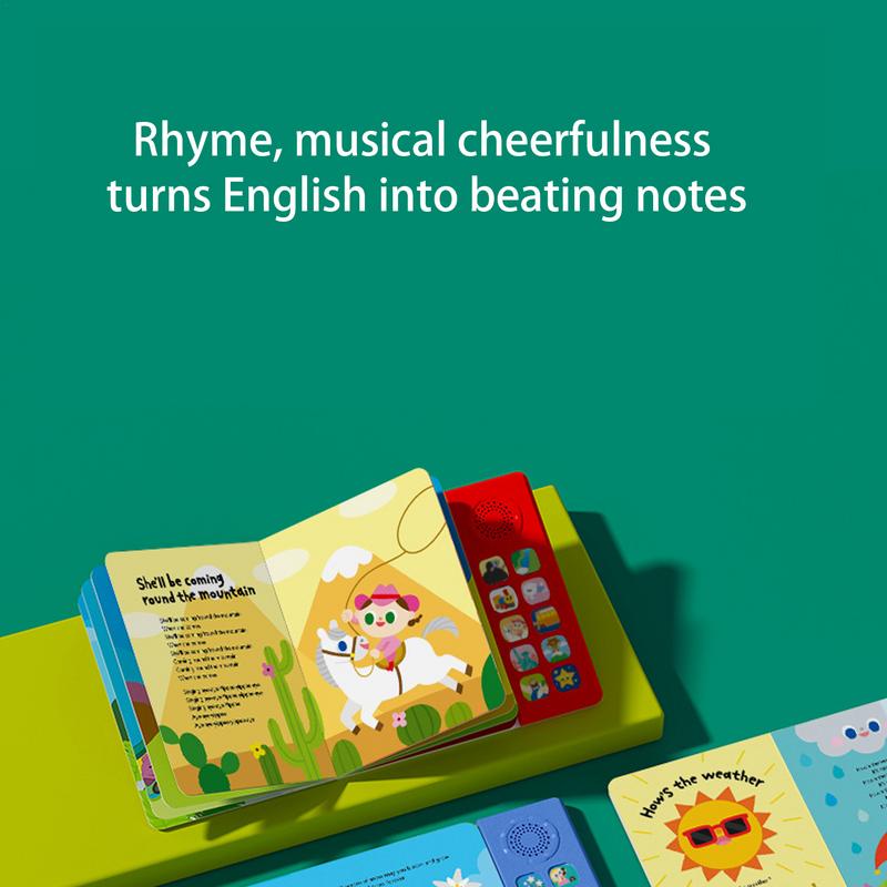 대화 형 음악 도서 뮤지컬 학습 도서 10 동요 아기  - Baby Nursery Rhymes 리뷰 및 가격