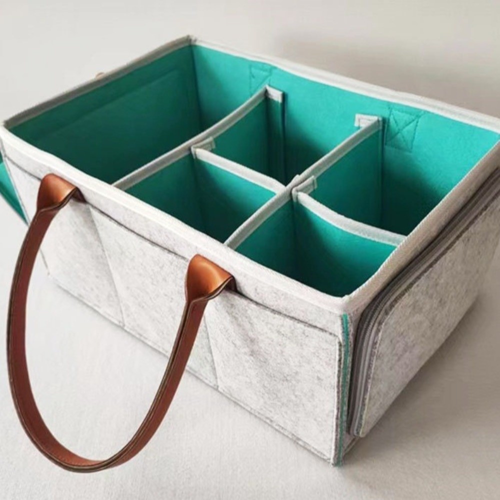 새로운 펠트 아기 기저귀 보관 가방 휴대용 대형 포켓  - Baby Nursery Organization Ideas 리뷰 및 가격