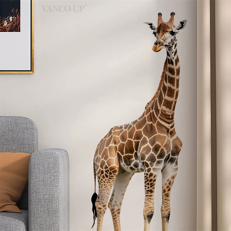 대형 사파리 동물 기린 스티커 어린이 방 보육원 장식  - Baby Nursery Giraffe 리뷰 및 가격